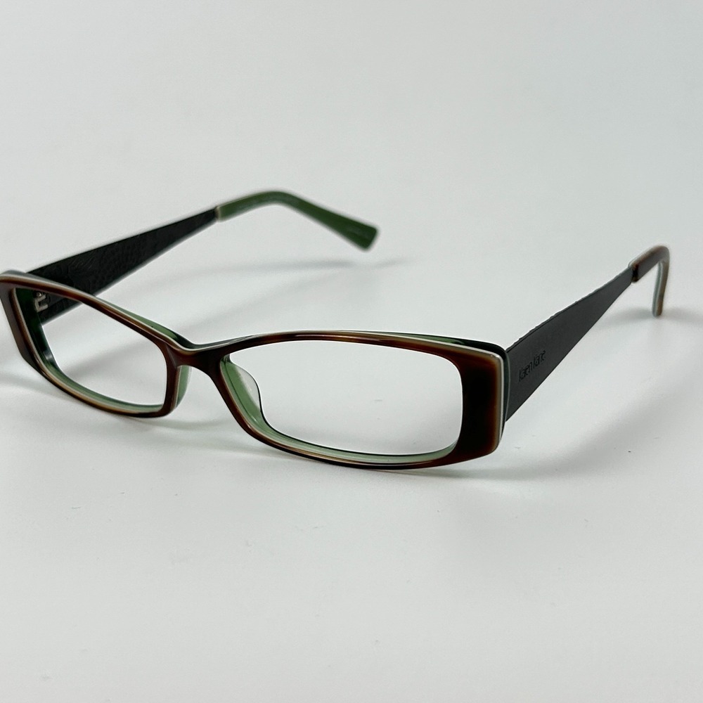 Karen Kane Women's Eyeglasses Frame Moss Aztec Tortoise Full Rim 53-14-140 mm